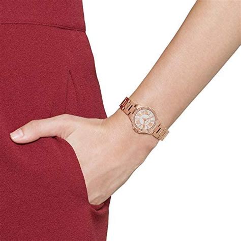 michael kors mk3253 women& 39|Amazon.com: Michael Kors Women's Petite Camille Quartz .